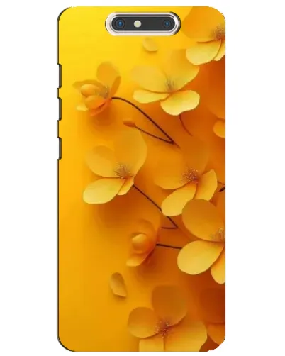 Чехол для ZTE Blade V8 с картинкой «Золотые лепестки» Чехол для ZTE Blade V8 с картинкой «Золотые лепестки»