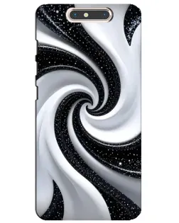 Чехол для ZTE Blade V8 с картинкой «Черно-белая спираль» Чехол для ZTE Blade V8 с картинкой «Черно-белая спираль»