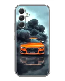 Чохол для ZTE Blade V80 Max з картинкою «Audi у хмарах диму» Чохол для ZTE Blade V80 Max з картинкою «Audi у хмарах диму»