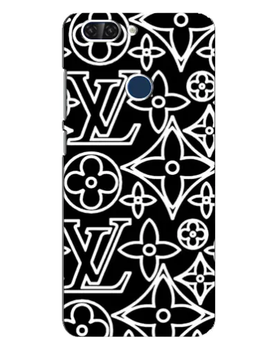 Чехол для ZTE Blade V9 с картинкой «Черно-белый узор LV» Чехол для ZTE Blade V9 с картинкой «Черно-белый узор LV»