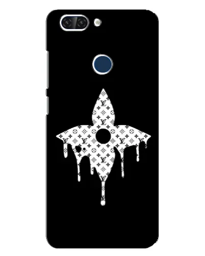 Чехол для ZTE Blade V9 с картинкой «Цветочная монограмма» Чехол для ZTE Blade V9 с картинкой «Цветочная монограмма»