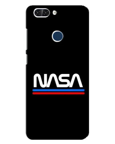 Чехол для ZTE Blade V9 с картинкой «NASA — классика Red Blue» Чехол для ZTE Blade V9 с картинкой «NASA — классика Red Blue»