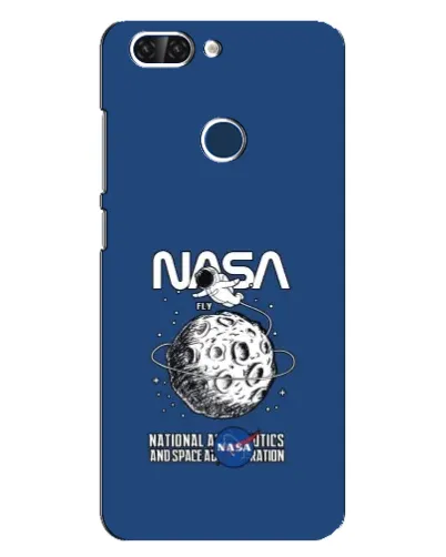 Чехол для ZTE Blade V9 с картинкой «NASA — лунная миссия» Чехол для ZTE Blade V9 с картинкой «NASA — лунная миссия»