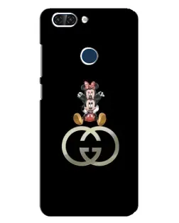 Чехол для ZTE Blade V9 с картинкой «Минни Маус на лого» Чехол для ZTE Blade V9 с картинкой «Минни Маус на лого»