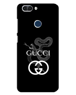Чехол для ZTE Blade V9 с картинкой «Gucci — серебряная змея» Чехол для ZTE Blade V9 с картинкой «Gucci — серебряная змея»