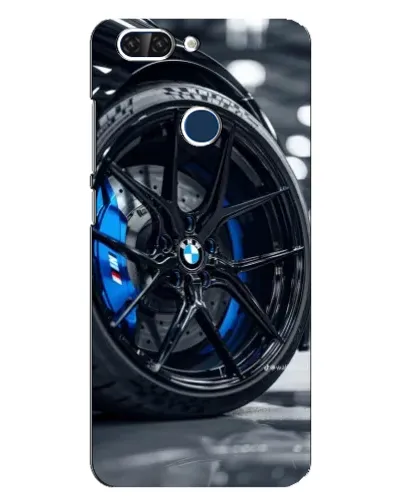 Чехол для ZTE Blade V9 с картинкой «Колесо BMW вблизи»
