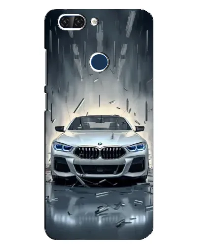 Чехол для ZTE Blade V9 с картинкой «BMW в свете фар»