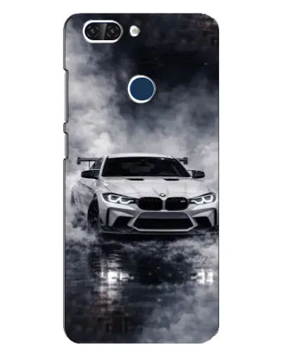 Чехол для ZTE Blade V9 с картинкой «BMW сквозь туман»