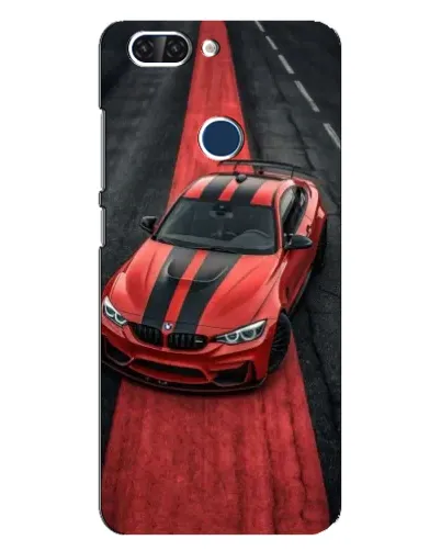 Чехол для ZTE Blade V9 с картинкой «BMW на красной дорожке»