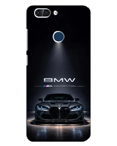 Чехол для ZTE Blade V9 с картинкой «BMW сквозь ночной город» Чехол для ZTE Blade V9 с картинкой «BMW сквозь ночной город»