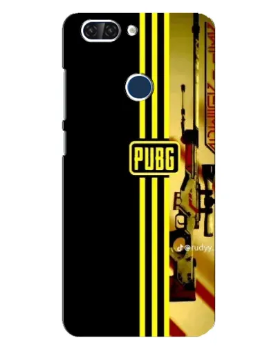 Чехол для ZTE Blade V9 с картинкой «PUBG — камуфляжный шлем»