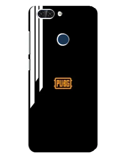 Чехол для ZTE Blade V9 с картинкой «PUBG — вертикальные линии»