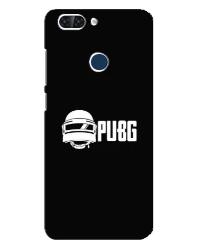 Чехол для ZTE Blade V9 с картинкой «PUBG — классический лого»
