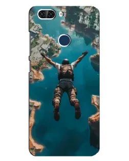 Чехол для ZTE Blade V9 с картинкой «PUBG — свободное падение»