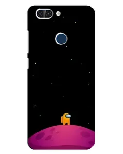 Чохол для ZTE Blade V9 з картинкою «Самотній герой на планеті» Чохол для ZTE Blade V9 з картинкою «Самотній герой на планеті»