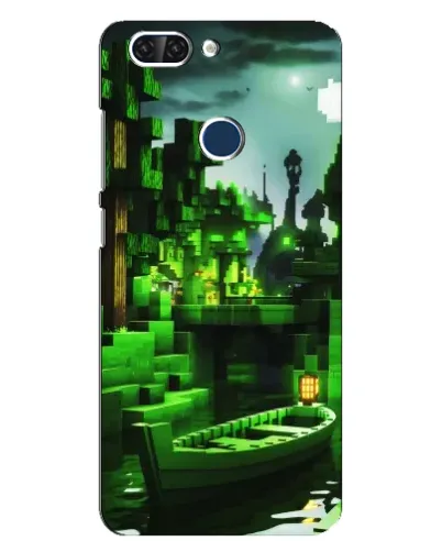 Чехол для ZTE Blade V9 с картинкой «Minecraft лесной пейзаж» Чехол для ZTE Blade V9 с картинкой «Minecraft лесной пейзаж»