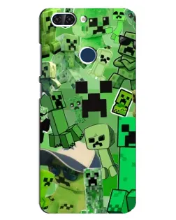 Чохол для ZTE Blade V9 з картинкою «Кріпери Minecraft» Чохол для ZTE Blade V9 з картинкою «Кріпери Minecraft»