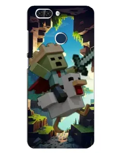 Чохол для ZTE Blade V9 з картинкою «Стів та гусь» Чохол для ZTE Blade V9 з картинкою «Стів та гусь»