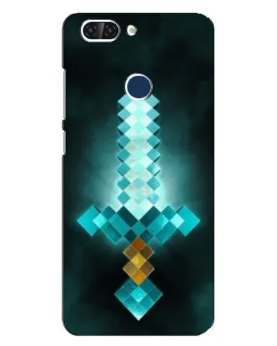 Чехол для ZTE Blade V9 с картинкой «Алмазный меч неон» Чехол для ZTE Blade V9 с картинкой «Алмазный меч неон»