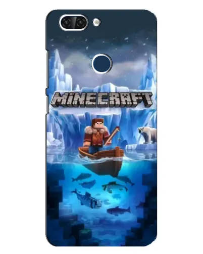 Чехол для ZTE Blade V9 с картинкой «Minecraft ледяной мир» Чехол для ZTE Blade V9 с картинкой «Minecraft ледяной мир»