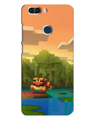 Чехол для ZTE Blade V9 с картинкой «Майнкрафт закат солнца» Чехол для ZTE Blade V9 с картинкой «Майнкрафт закат солнца»