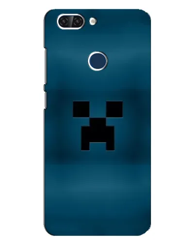 Чехол для ZTE Blade V9 с картинкой «Крипер текстура» Чехол для ZTE Blade V9 с картинкой «Крипер текстура»