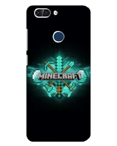 Чехол для ZTE Blade V9 с картинкой «Minecraft Diamond лого» Чехол для ZTE Blade V9 с картинкой «Minecraft Diamond лого»