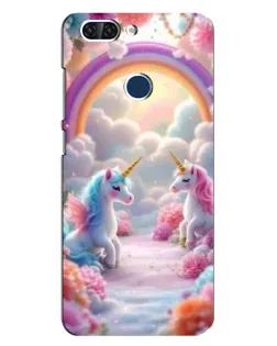Чехол для ZTE Blade V9 с картинкой «Радуга и единороги» Чехол для ZTE Blade V9 с картинкой «Радуга и единороги»