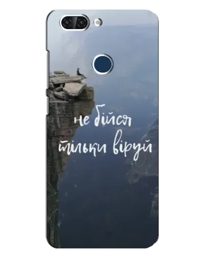 Чехол для ZTE Blade V9 с картинкой «Вера над пропастью» Чехол для ZTE Blade V9 с картинкой «Вера над пропастью»
