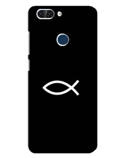 Чехол для ZTE Blade V9 с картинкой «Символ рыбы Jesus» Чехол для ZTE Blade V9 с картинкой «Символ рыбы Jesus»