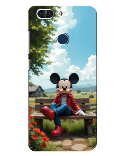 Чехол для ZTE Blade V9 с картинкой «Микки на скамейке» Чехол для ZTE Blade V9 с картинкой «Микки на скамейке»