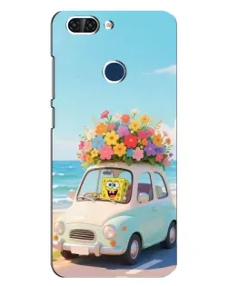 Чехол для ZTE Blade V9 с картинкой «Автомобильное путешествие»
