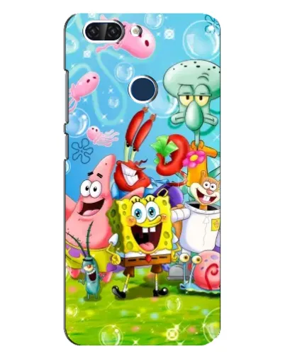 Чехол для ZTE Blade V9 с картинкой «Губка Боб и друзья» Чехол для ZTE Blade V9 с картинкой «Губка Боб и друзья»