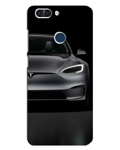 Чехол для ZTE Blade V9 с картинкой «Tesla Model S Look»