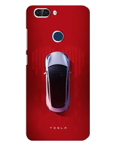 Чехол для ZTE Blade V9 с картинкой «Tesla Top View»