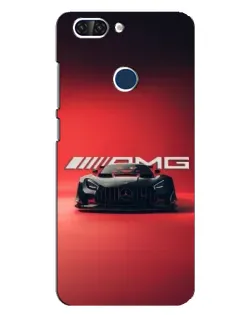 Чехол для ZTE Blade V9 с картинкой «Mercedes AMG — красная линия»