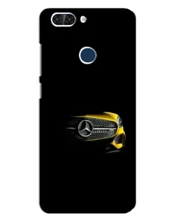 Чехол для ZTE Blade V9 с картинкой «Mercedes — ретро стиль»