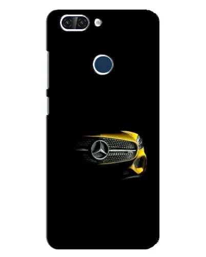 Чехол для ZTE Blade V9 с картинкой «Mercedes — ретро стиль»