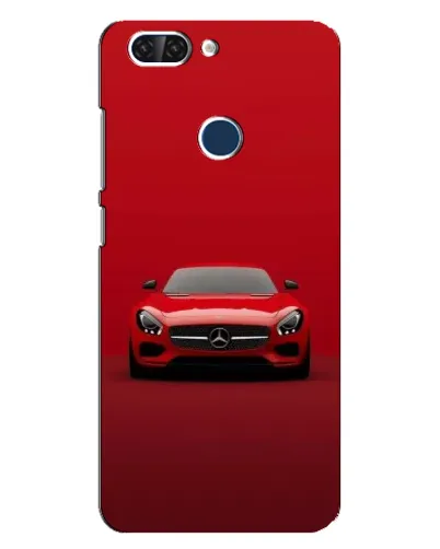 Чехол для ZTE Blade V9 с картинкой «Красный Mercedes AMG»
