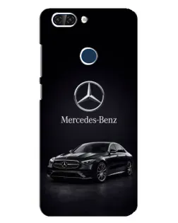Чехол для ZTE Blade V9 с картинкой «Mercedes — решетка радиатора»