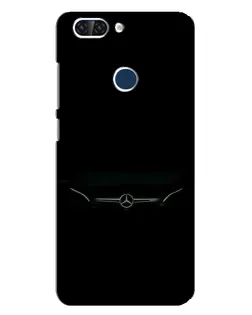 Чехол для ZTE Blade V9 с картинкой «Mercedes Stealth Look»