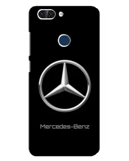 Чехол для ZTE Blade V9 с картинкой «Mercedes Silver Logo»