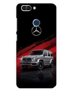 Чехол для ZTE Blade V9 с картинкой «Mercedes G-Class красный»