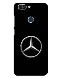 Чехол для ZTE Blade V9 с картинкой «Mercedes классический лого»
