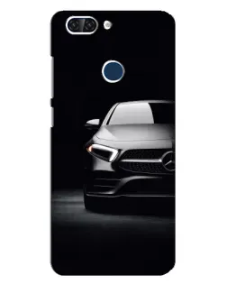 Чехол для ZTE Blade V9 с картинкой «Свет фар Mercedes»