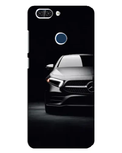Чехол для ZTE Blade V9 с картинкой «Свет фар Mercedes»