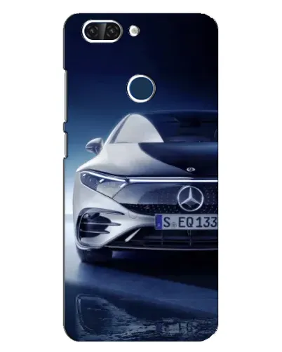 Чехол для ZTE Blade V9 с картинкой «Mercedes EQ — будущее»