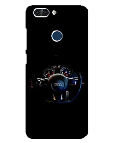 Чехол для ZTE Blade V9 с картинкой «Салон Audi — руль» Чехол для ZTE Blade V9 с картинкой «Салон Audi — руль»