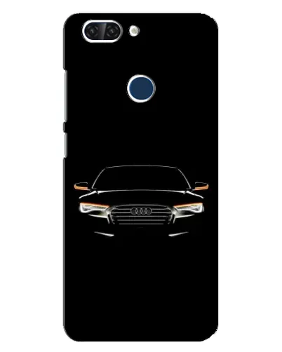 Чехол для ZTE Blade V9 с картинкой «Audi — ночной контур» Чехол для ZTE Blade V9 с картинкой «Audi — ночной контур»