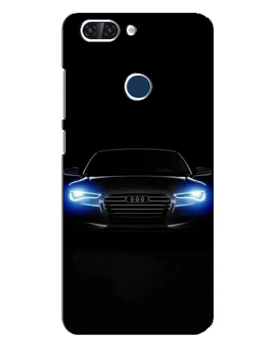 Чехол для ZTE Blade V9 с картинкой «Audi в неоне» Чехол для ZTE Blade V9 с картинкой «Audi в неоне»